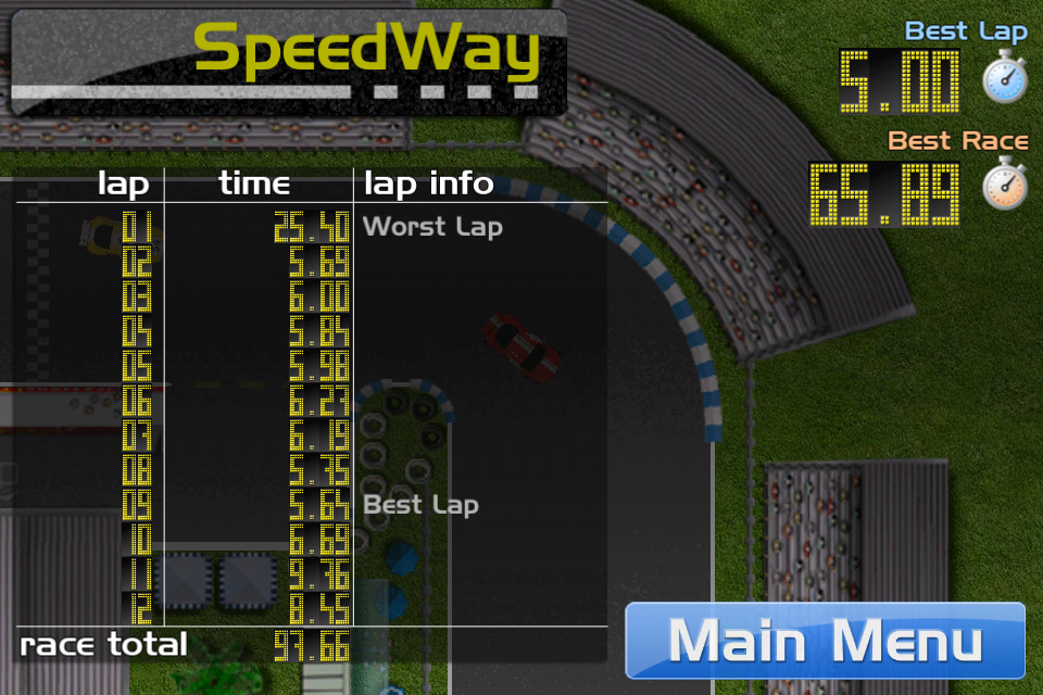 Screenshot iSlot Car Racer Screenshot iSlot Car Racer